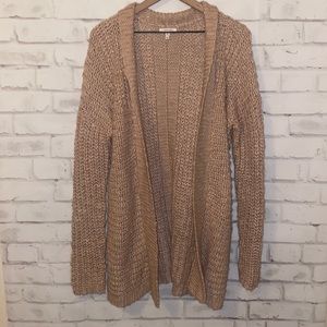 Maurices knitted soft pink cardigan